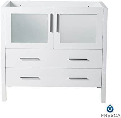 Fresca Torino 36" White Modern Bathroom Cabinet