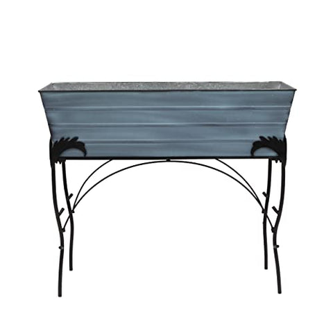 30H Flora Stand- Large Blue Flower Box
