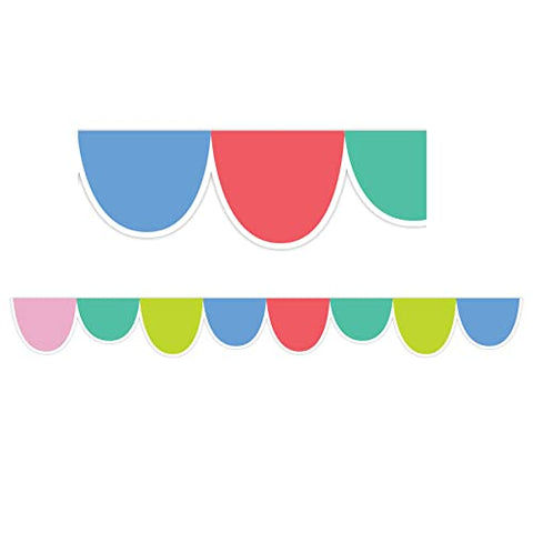 Creative Teaching Press Rainbow Drops (Rainbow Doodles, EZ Border) Classroom Decor Wall Border