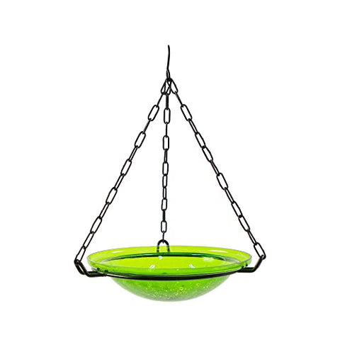 12 Fern Green Hanging Birdbath