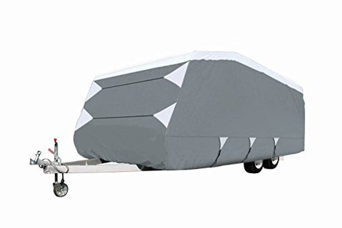 Classic Accessories Over Drive PolyPRO3 Deluxe Pop-Up RV Cover, Fits 16&#39; - 18&#39; Trailers (80-309-163101-RT)