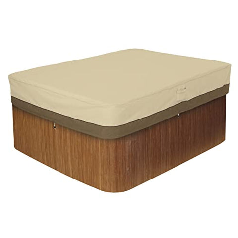 Classic Accessories Veranda Water-Resistant 94 Inch Rectangular Hot Tub Cover, Patio Furniture Covers