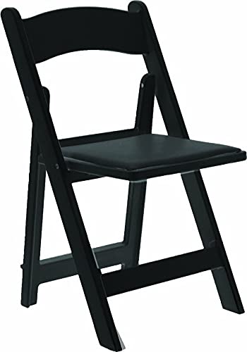 Commerical Seating Products Resin Black Folding Chairs