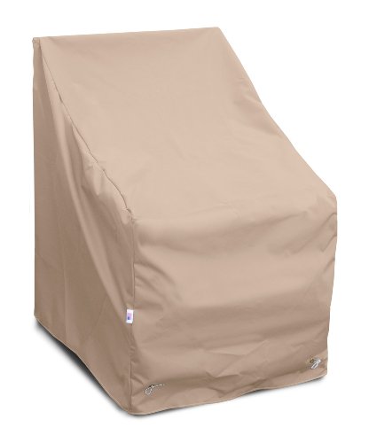 KoverRoos Weathermax 49812 High Back Lounge Chair Cover, 32-Inch Width by 33-Inch Diameter by 40-Inch Height, Toast