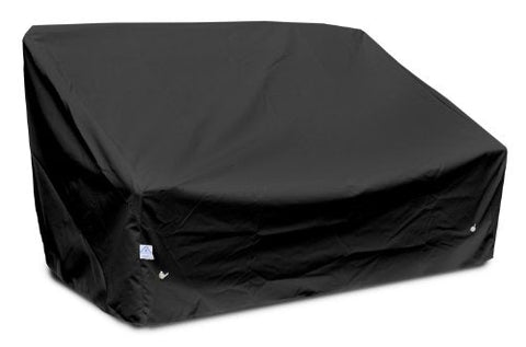 KoverRoos Weathermax 79550 Deep Highback Loveseat/Sofa Cover, 60-Inch Width by 35-Inch Diameter by 35-Inch Height, Black