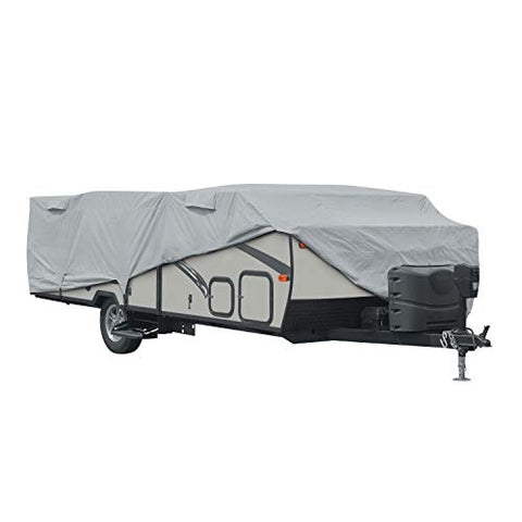 Classic Accessories Over Drive PermaPROÃ¢â€žÂ¢ Folding Camping Trailer Cover, Fits 18&#39; - 20&#39;L Trailers