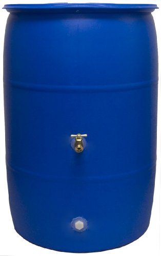 Big Blue 55 Gallon Rain Barrel