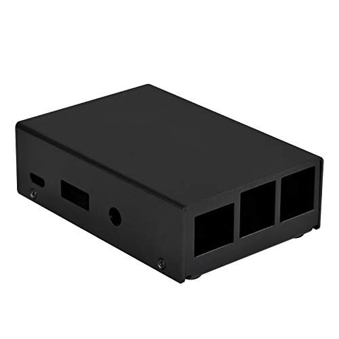 Aluminum case for Raspberry Pi 3B+/3B/2B/1B+ version best cooling heatsink and thermal pad black