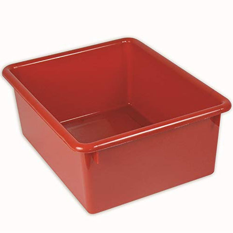 Romanoff Products 5&#34; Stowaway Letter Box, Red