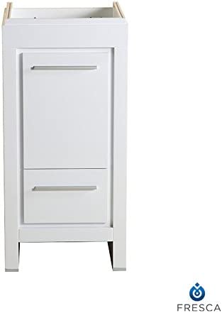 Fresca Allier 16" White Modern Bathroom Cabinet