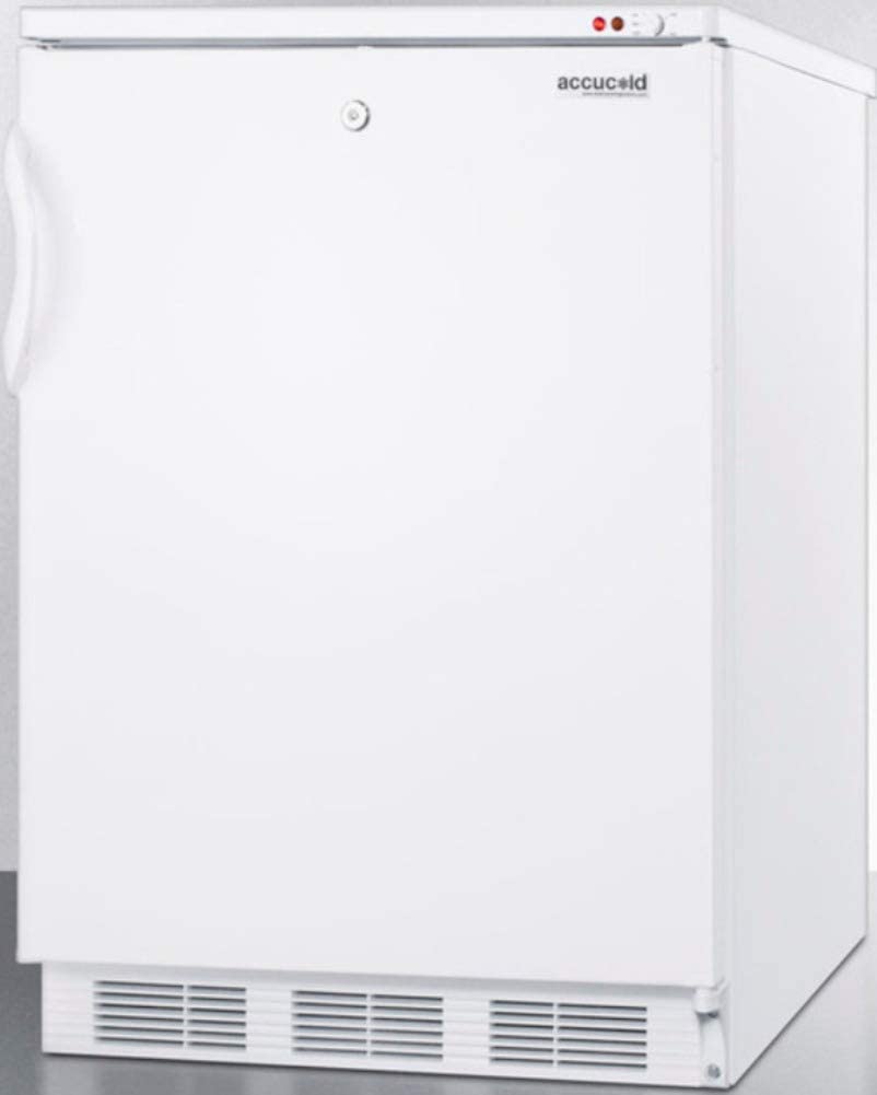 Summit VT65ML7 Upright Freezer, White