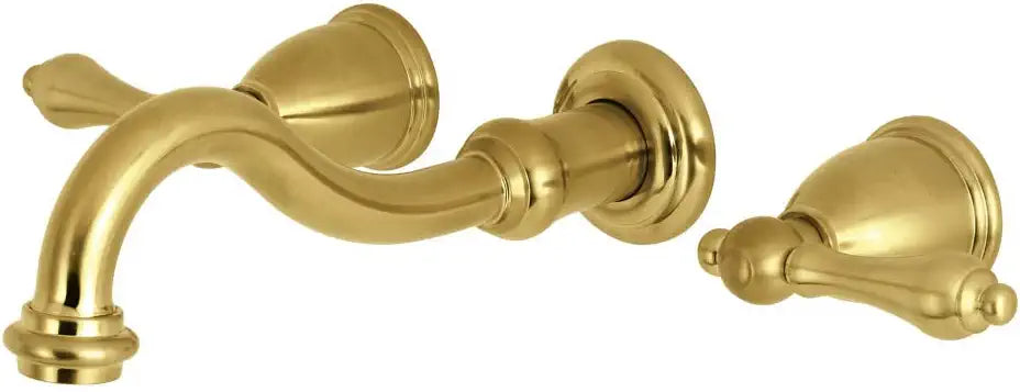 Kingston Brass KS3027AL Restoration Tub Faucet, Brushed Brass