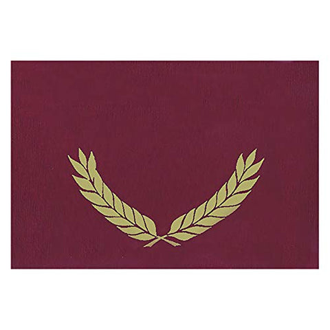 FLIPSIDE Embossed Certificate FOLDERS Maroon