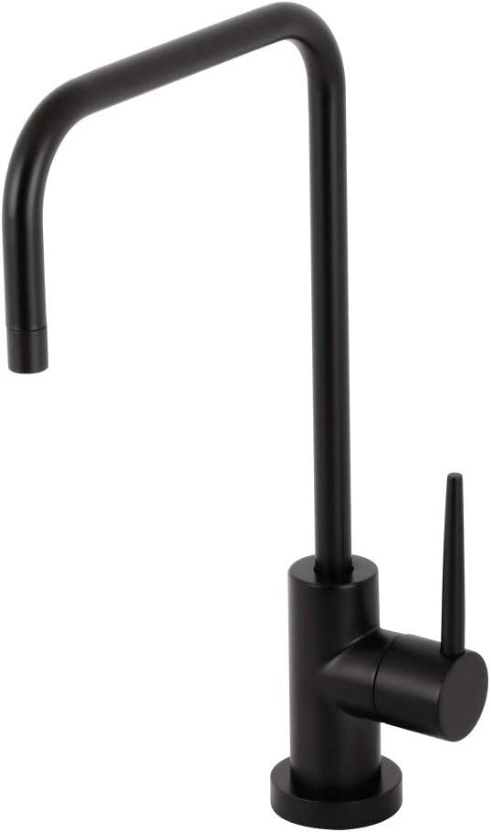 Kingston Brass KS6190NYL New York Water Filtration Faucet, Matte Black