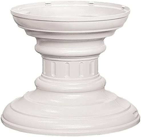 Salsbury Industries 3386WHT Regency Decorative Pedestal Cover Short, White