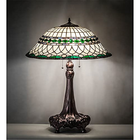 31Inch High Tiffany Roman Table Lamp