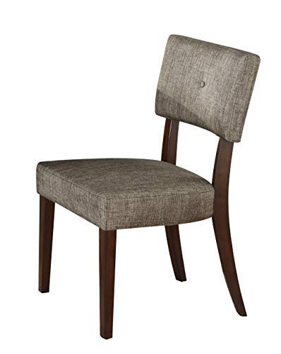 ACME Set of 2 Drake Espresso Side Chair, 36-Inch