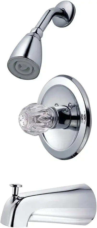 Kingston Brass KB531T Tub and Shower Faucet Trim Only, Polished Chrome