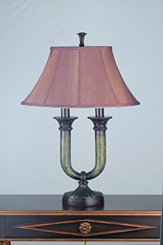 29 inches H Cypress Fabric Table Lamp