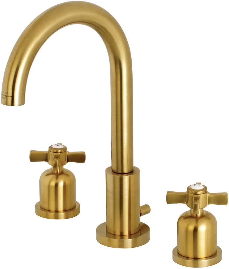 Fauceture FSC8923ZX Millennium Widespread Bathroom Faucet, Brushed Brass