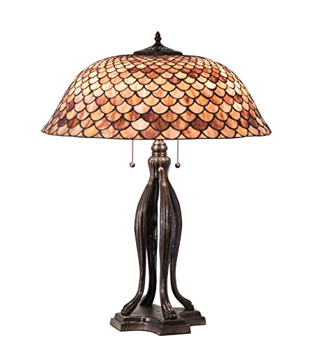30 inches High Fishscale Table Lamp