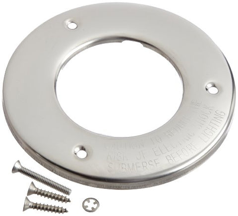 Hayward SPX0533AS Stainless Steel Small Faceplate Colorlogic Replacement for Hayward Underwater Lights