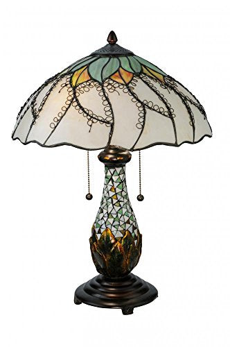 22.5 inches H Videira Florale Table Lamp
