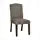 Boraam Champagne Parson Dining Chair, Steel Gray