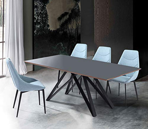 Armen Living Urbino Dining set, Walnut