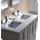 Fresca Oxford 48&#34; Gray Traditional Double Sink Bathroom Vanity