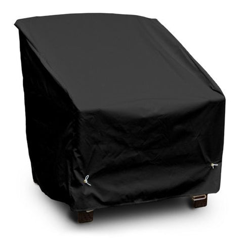 KoverRoos Weathermax 76150 Deep Seating Chair Cover, 34-Inch Width by 35-Inch Diameter by 32-Inch Height, Black