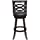 Boraam Siena 24&#34; Swivel Counter Stool in Cappuccino Finish