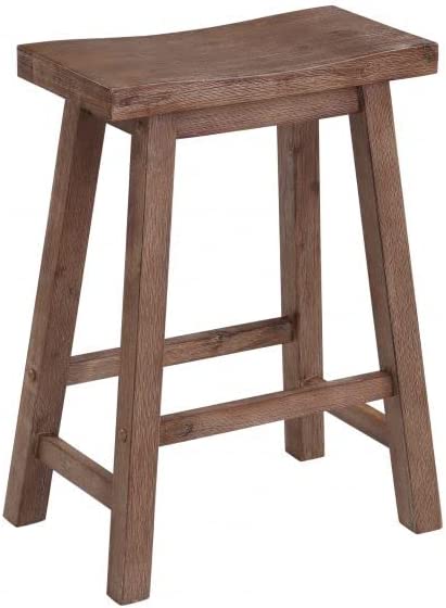 Boraam Sonoma 4-Piece Pub Table Set, 36 x 47.25 x 23.75, Barnwood Wire-Brush