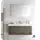 Fresca Mezzo 48&#34; Gray Oak Wall Hung Modern Bathroom Vanity w/Medicine Cabinet