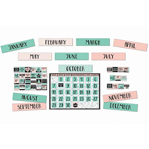 Eureka√É‚Äö√Ç¬Æ Simply Sassy Calendar Bulletin Board Set, 83 Pieces