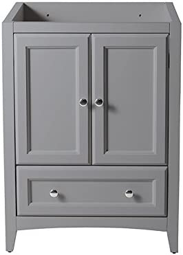 Fresca Oxford 24" Gray Traditional Bathroom Cabinet