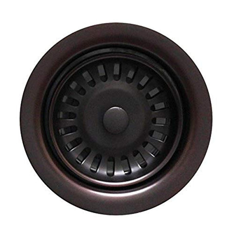 3 1/2 Waste Disposer Trim with Matching Basket Strainer for Deep Fireclay Sinks