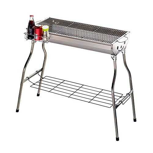 28.8 inches Portable Charcoal BBQ Grill