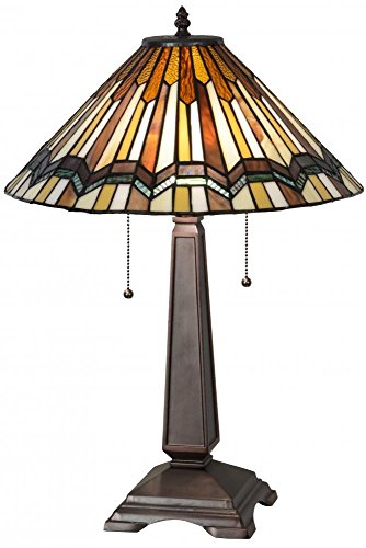 24 inches H Prairie Delta Table Lamp