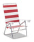Set of 2 Telescope Casual Light N Easy High Boy Folding Beach Arm Chairs With Marine Grade Polymer Arms With Cup Holders With Ross Fabric