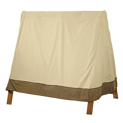 Classic Accessories Veranda Water-Resistant 72 Inch A-Frame Swing Set Cover, Outdoor Swing Cover