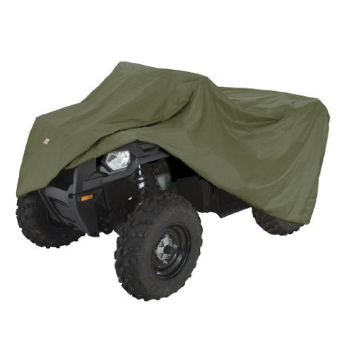 Classic Accessories QuadGear ATV Storage Cover, Fits ATVs 88” L x 48” W x 48” H, XX-Large, Olive Drab