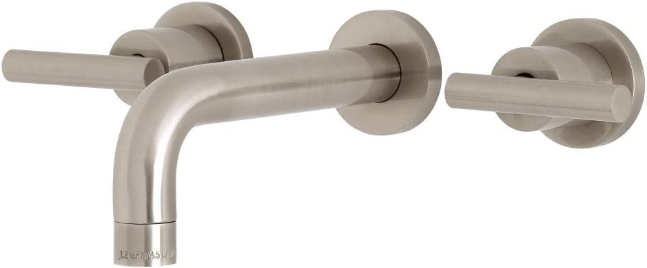 Kingston Brass KS8128CML Manhattan Bathroom Faucet, Brushed Nickel