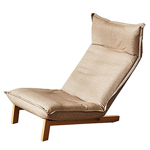 Monster Living Like Ergonomic Design Adjustable Lounger Floor Recliner Sofa - Beige