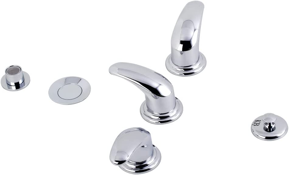 Kingston Brass KB321LL Bidet Faucet, Polished Chrome