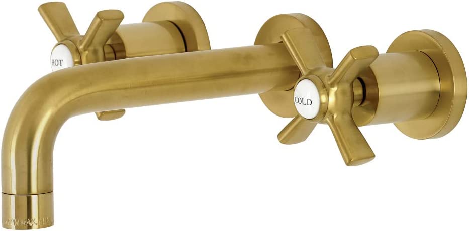 Kingston Brass KS8127ZX Millennium Bathroom Faucet, Brushed Brass