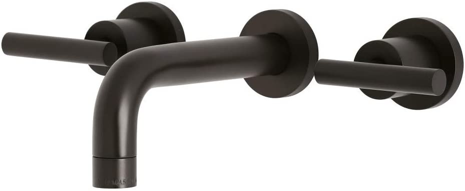 Kingston Brass KS8125CML Manhattan Bathroom Faucet, Oil Rubbed Bronze