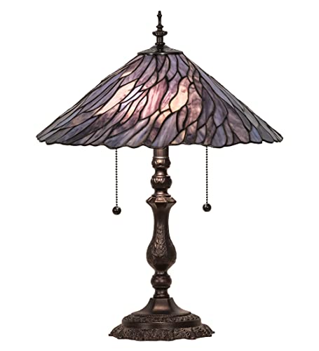 21 inches High Willow Jadestone Table Lamp