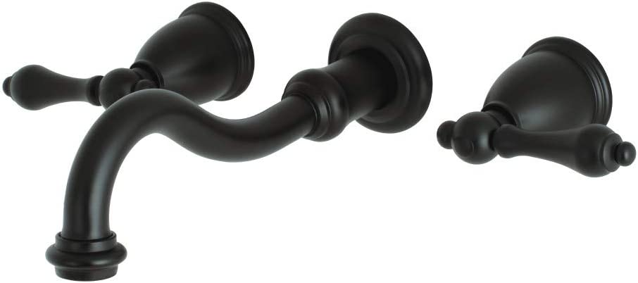 Kingston Brass KS3020AL Restoration Tub Faucet, Matte Black