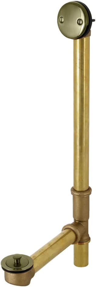 Kingston Brass DLL3183 Made to Match Clawfoot Tub Drain, Antique Brass